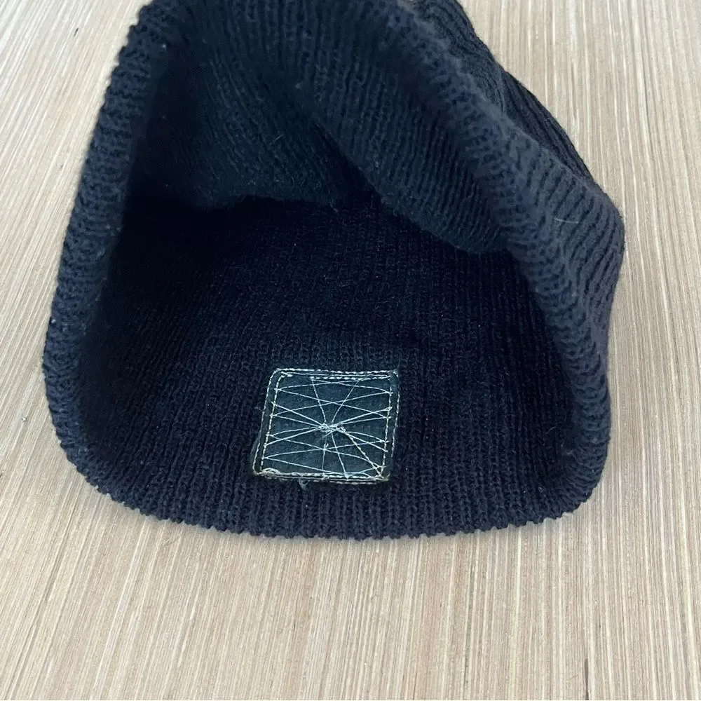 California 89 Black Knit Beanie